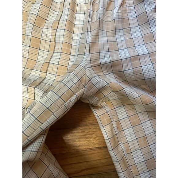 COLLUSION Check Wide-Leg Pants – Size 2R - Picture 3 of 7